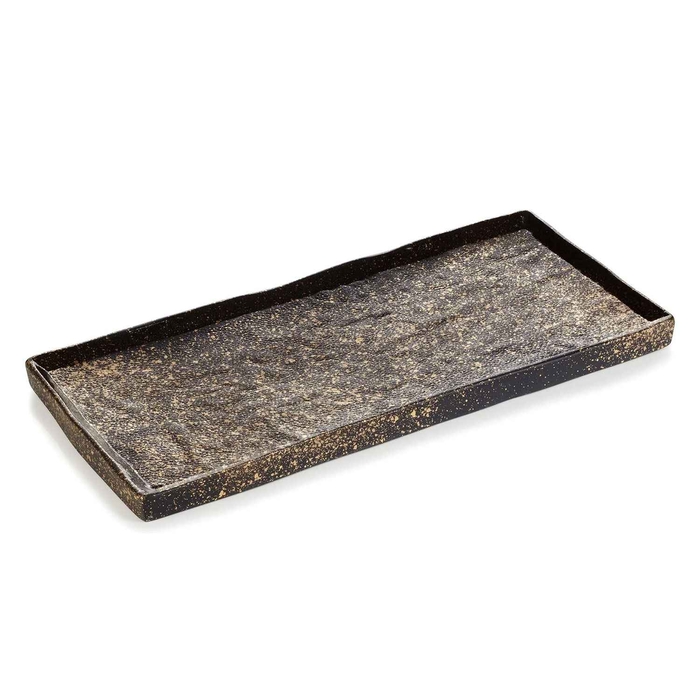 SOLSTICE COSMOS GOLD PLATE 30X13.5CM   - REVOL - 3198246524200