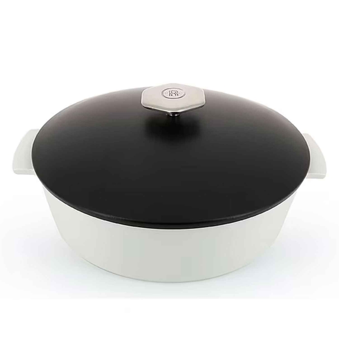 TACHO INDUÇAO Ø28CM 3.6L BRANCO C/T NEGRA 649863 - REVOL - 3198246498631