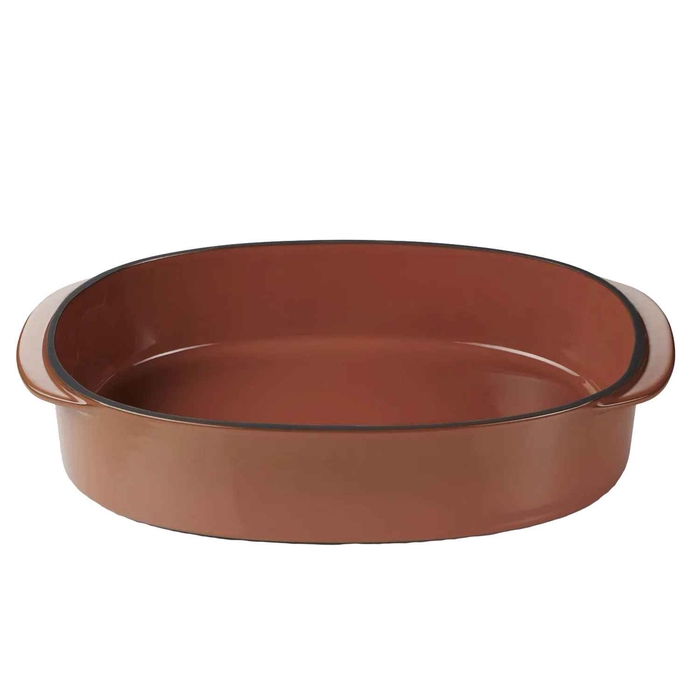 ASSADEIRA OVAL 26X18.5CM CARACTERE CANELA 654548 - REVOL - 3198246545489