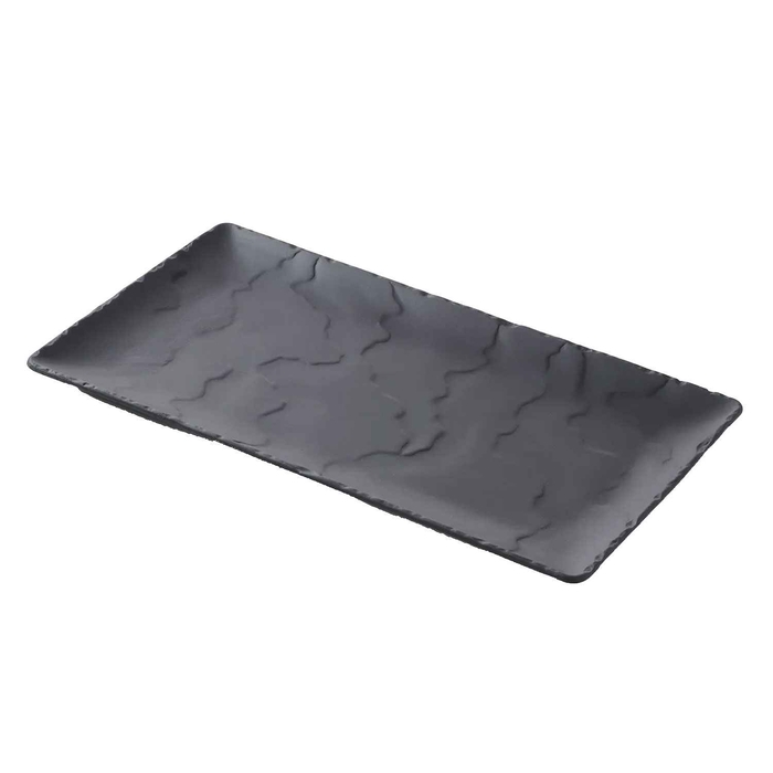 BASALT RECTANGULAR PLATE 30X16X0,7CM - REVOL - 3198246406056