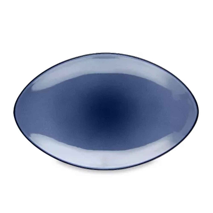 TRAVESSA OVAL 35X22CM AZUL CIRRUS EQUINOXE 649556 - REVOL - 3198246494572