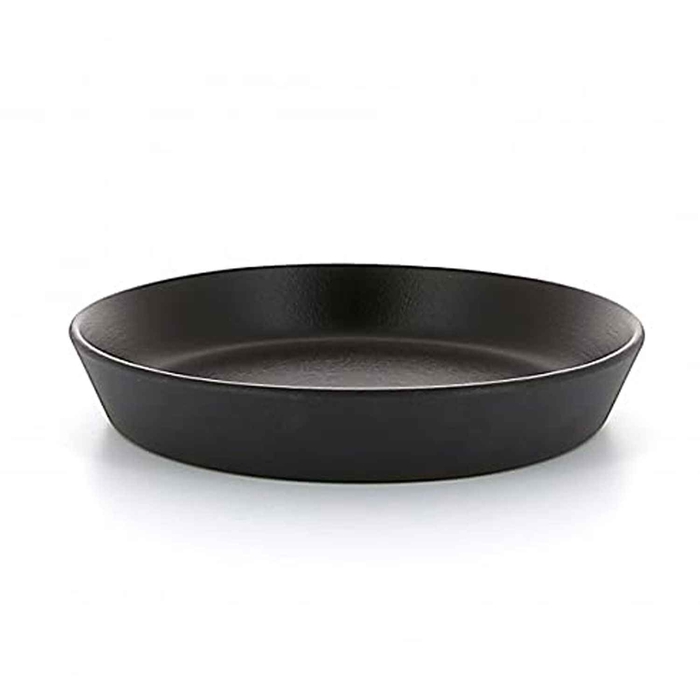 TAÇA LEITE CREME Ø14CM NEGRO FERRO EQUINOXE 649508 - REVOL - 3198246494657