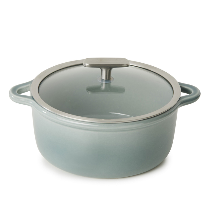 TACHO INDUÇAO Ø22CM 2.5LT GREY C/T VIDRO 660150 - REVOL - 3198246601505