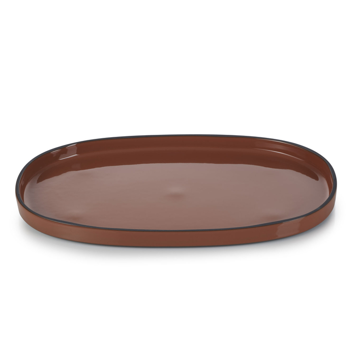 TRAVESSA OVAL 35.5CM CARACTERE CANELA 652761 - REVOL - 3198246527539