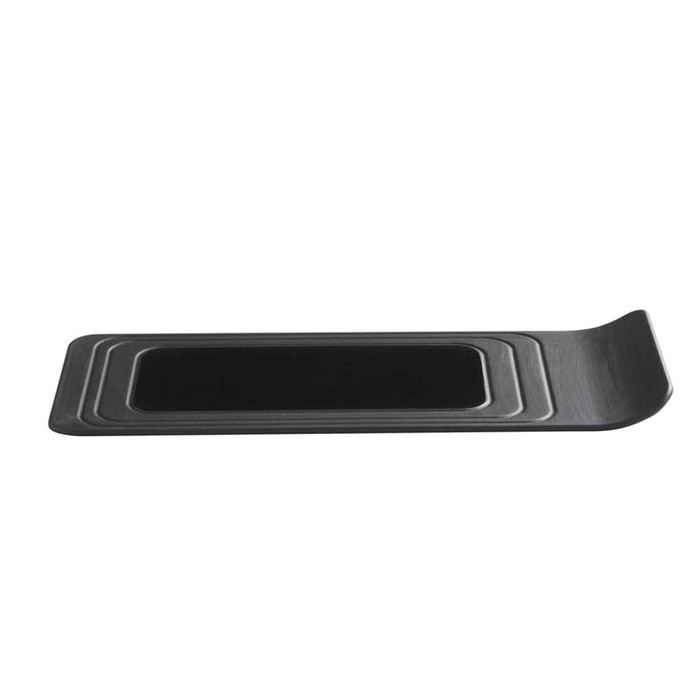 BISTRO&CO RECTANGULAR BLACK TRAY 30X12X2CM - REVOL - 3198246421998