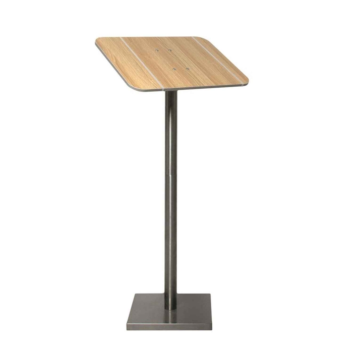 PORTA MENU MADEIRA/INOX 54X37XH114CM - SECURIT - 8719075283172