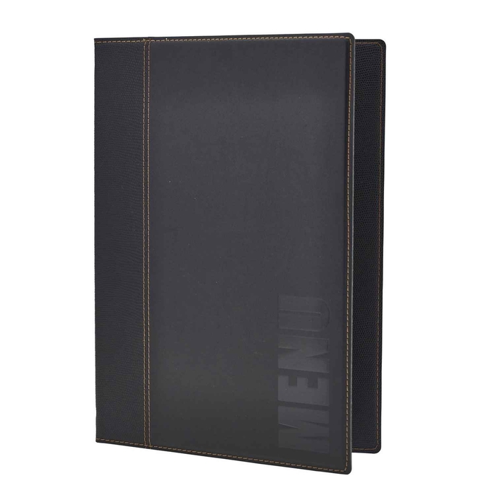 PORTA MENU A4 PRETO TRENDY - SECURIT - 8717624240522