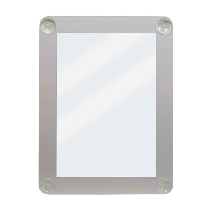 INFORMATIVE FRAME 2 FACES WITH SUCTION CUP - SECURIT - 8717624248399