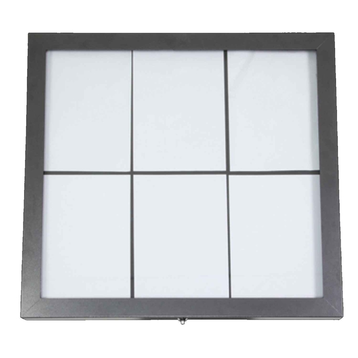 GREY COATED STEEL INFORMATION DISPLAY 68X72CM - SECURIT - 8717624248603