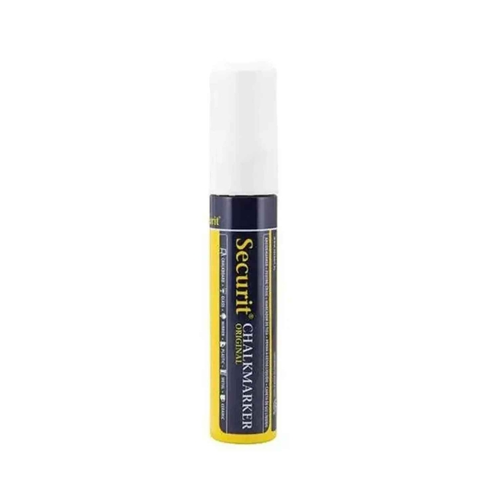 CHALK MARKER WHITE  - SECURIT - 8717624246357