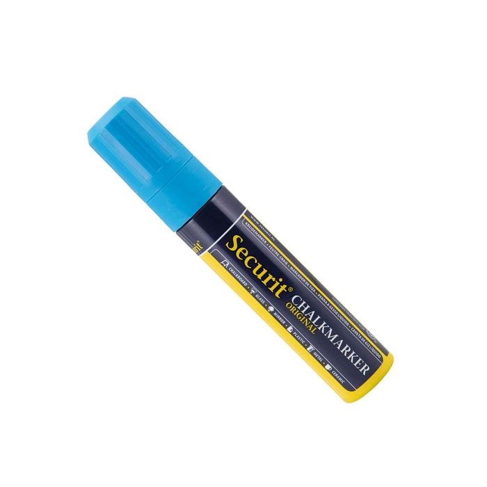 MARCADOR DE GIZ AZUL GROSSO - SECURIT - 8717624246159
