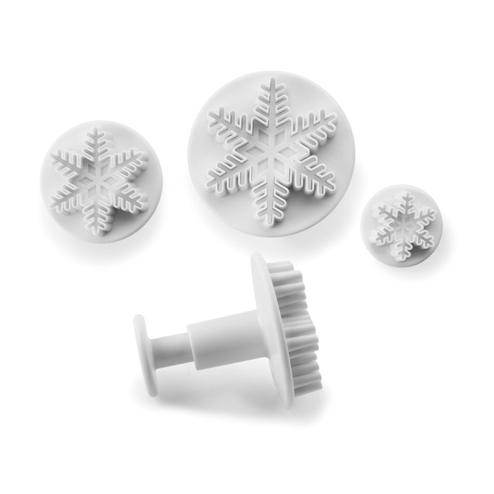 SET 3 CORTA MASSAS FLOCO NEVE 788411 - IBILI - 8411922433982