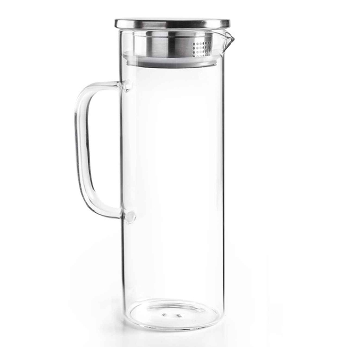 JARRO BOROSILICATO 1500ML C/TAMPA INOX 626015 - IBILI - 8411922452983