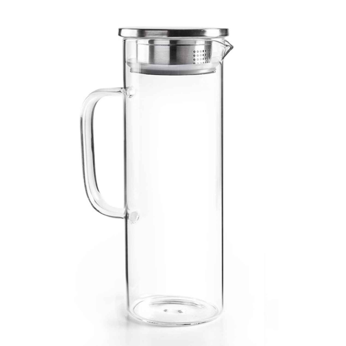 JARRO BOROSILICATO 1100ML C/TAMPA INOX 626011 - IBILI - 8411922452976