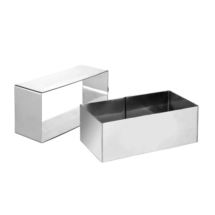 RECTANGULAR S.STEEL RING 8X5X4.5CM - IBILI - 8411922084825