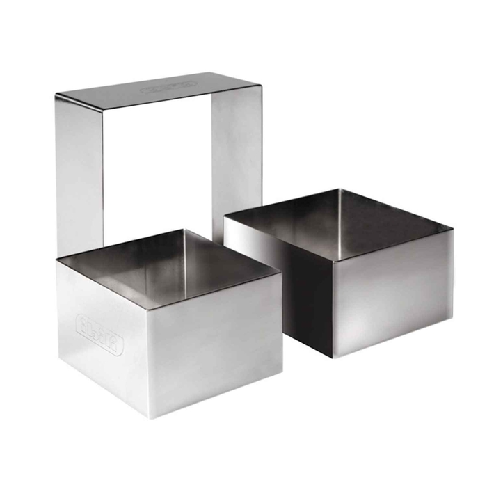ARO QUADRADO INOX 8X8X4.5CM - IBILI - 8411922076165