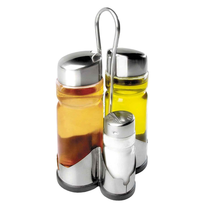 GALHETEIRO INOX 4 PEÇAS 768500 - IBILI - 8411922209297