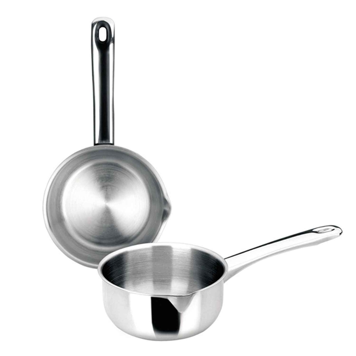 TACHO INOX PRISMA C/ CABO 12CM 0,6LT 665312 - IBILI - 8411922068788