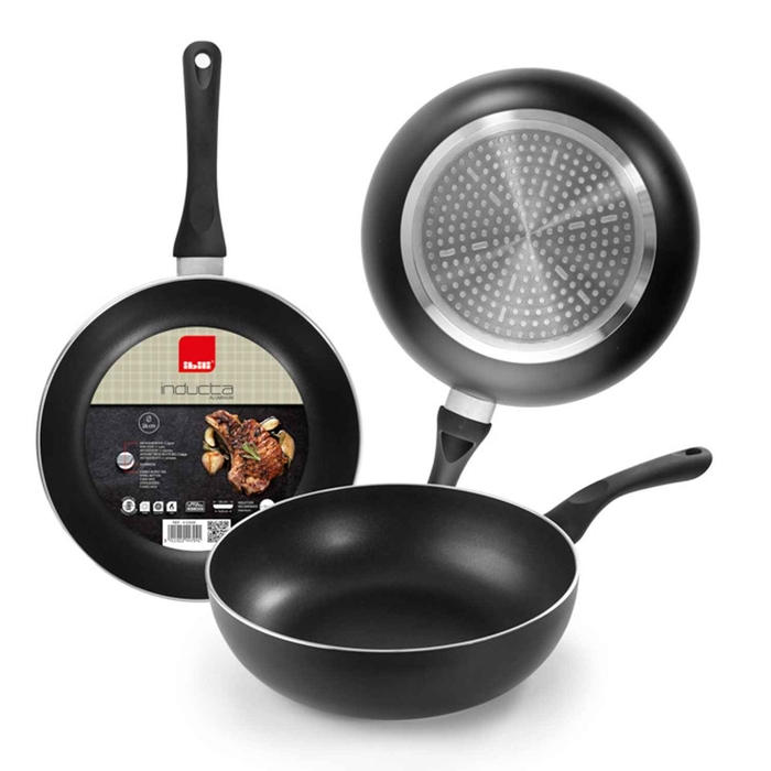 FRIGIDEIRA ALUM FUNDIDO INDUÇAO 24CM H7,7CM 410424 - IBILI - 8411922080438