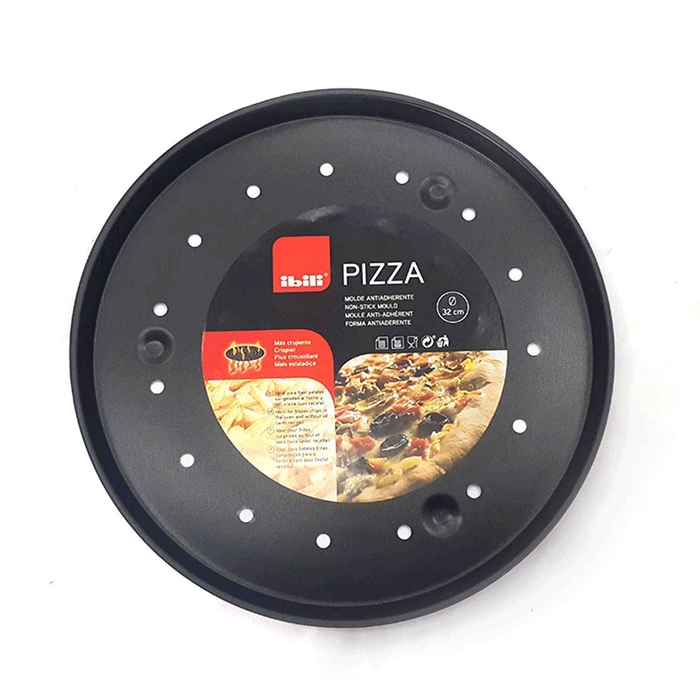 FORMA PIZZA 28CM PICOTADA 356128E - IBILI - 8411922209686
