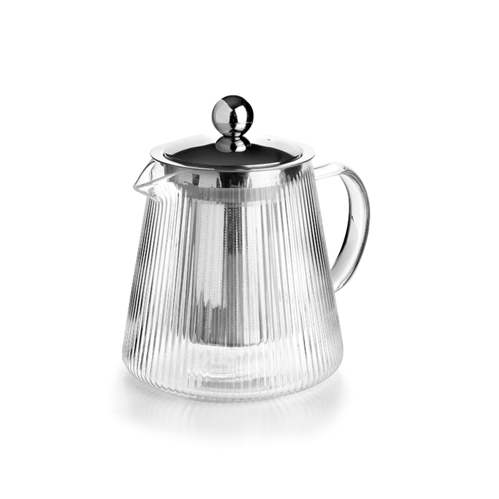 CHALEIRA VIDRO ELEGANT 0.80LT 668008 - IBILI - 8411922476729