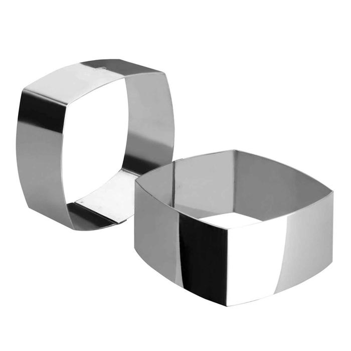 ARO QUADRADO INOX 8X8X4,5CM - IBILI - 8411922084856