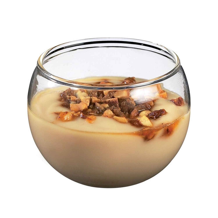 TAÇA ESFERA VIDRO TRANSP 75ML Ø59X44MM SV00001 C/6 - SOLIA - 3573970011095