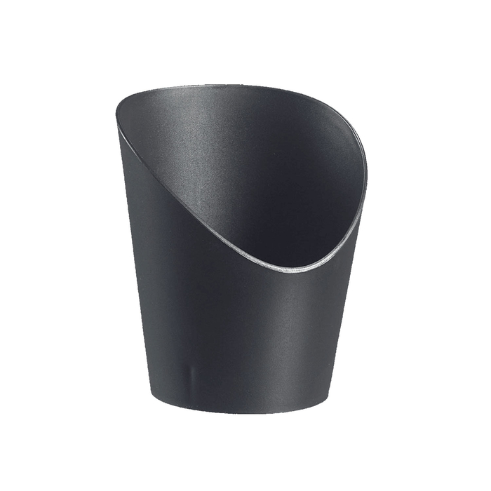 COPO FRITOS LOOP PP FINO PRETO Ø74XH90MM DP10230 C/10 - SOLIA - 1750010132