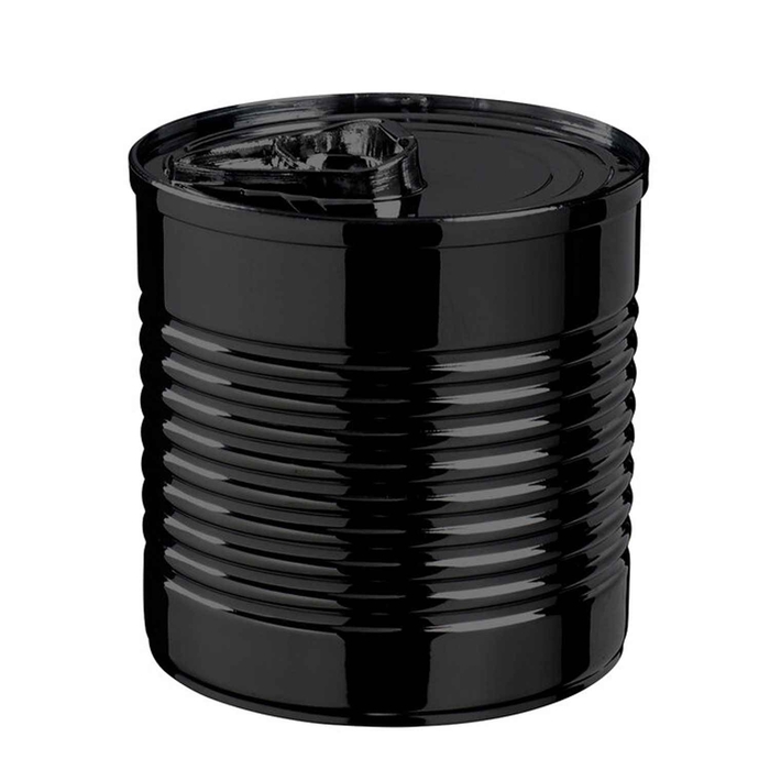 LATA CONSERVA PRETA C/ TAMPA 60ML Ø5x5 PACK 25UN - SOLIA - 3573972345075
