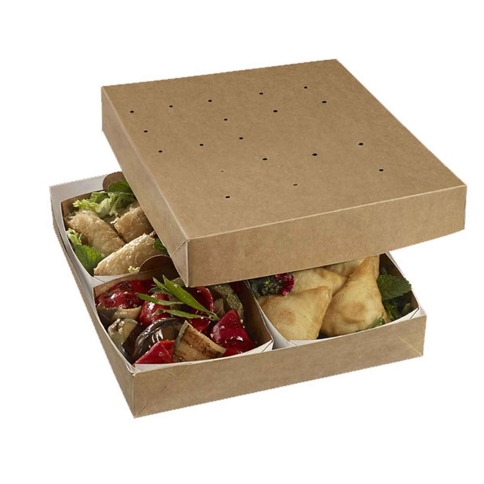CAIXA CATERING 26X26X5CM PACK 160UN - SOLIA - 3573970017851