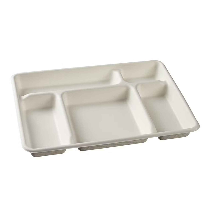 TRAY WITH 5 DIVISIONS 32X23CM PACK 150UN - SOLIA - 3573970501503