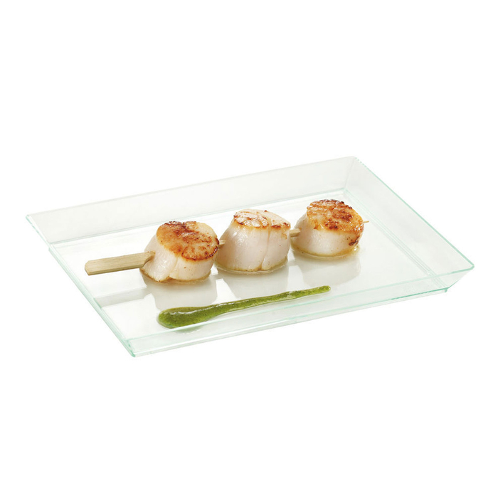 MINI PRATO TRANSP 16X16CM PS31320 C/200 - SOLIA - 3573970313205