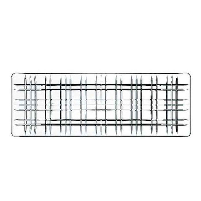 SQUARE TRANSPARENT PLATE 42X15CM  - NACHTMANN - 4003762274319