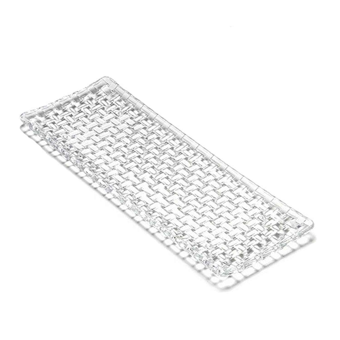 PRATO CRISTAL RECTANGULAR BOSSA NOVA 42X15CM - NACHTMANN - 4003762233255