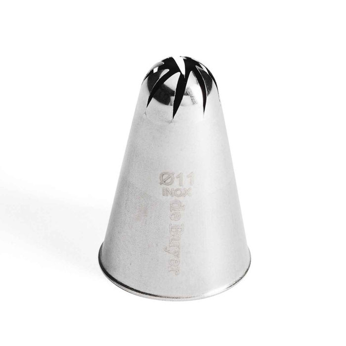 BOQUILHA INOX ROSA Ø11MM 2129.11N - DE BUYER - 3011242129111