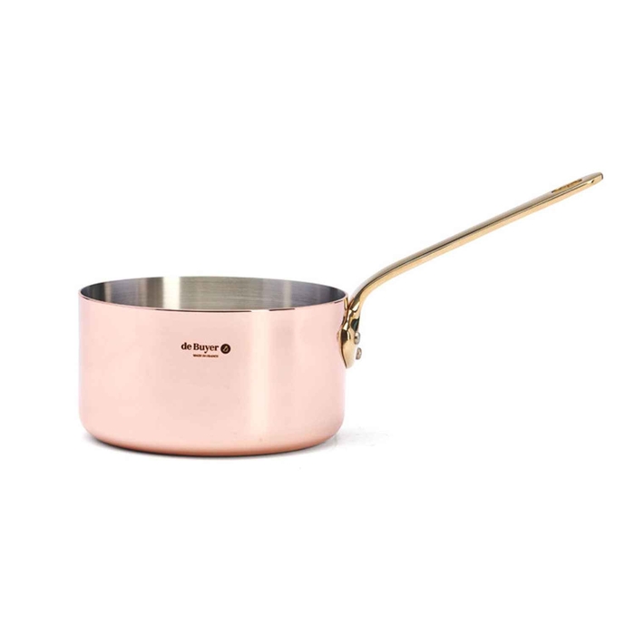 CAÇAROLA 90%COBRE/10%INOX Ø14CM CB LATAO 6445.14 - DE BUYER - 3011246445149