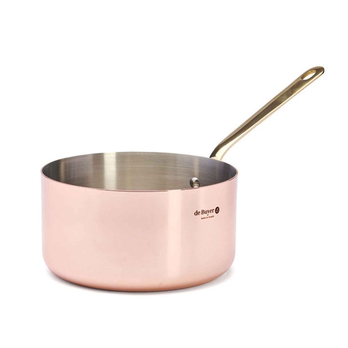CAÇAROLA 90%COBRE/10%INOX Ø20CM CB LATAO 6445.20 - DE BUYER - 3011246445200