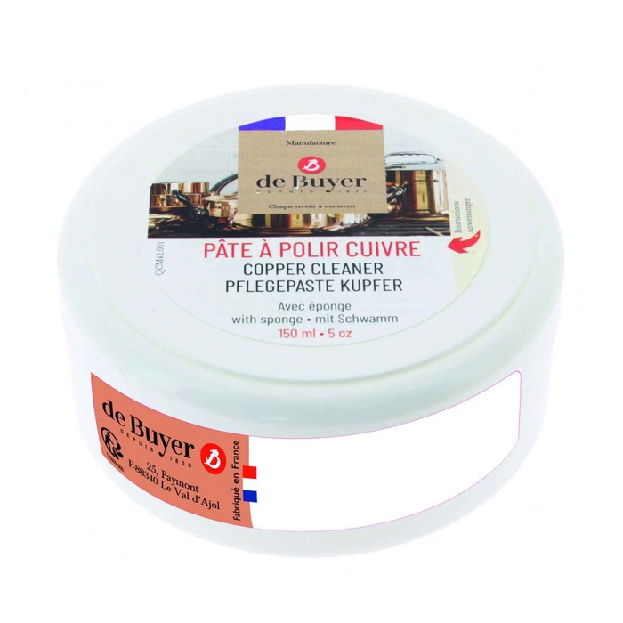 MASSA P/ POLIR COBRE 150ML 4200.01N - DE BUYER - 3011244200016