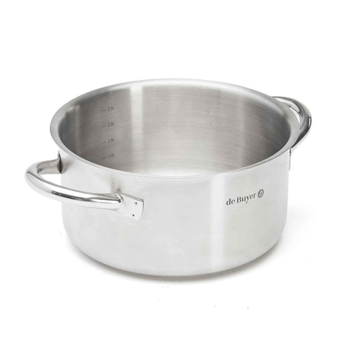TACHO INOX Ø20CM 3.1L S/TAMPA PRIMAPPETY 3505.20 - DE BUYER - 3011243505204