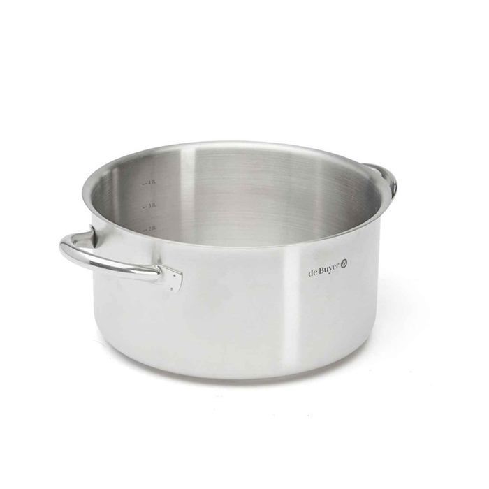 TACHO INOX Ø24CM 5.4L S/TAMPA PRIMAPPETY 3505.24 - DE BUYER - 3011243505242