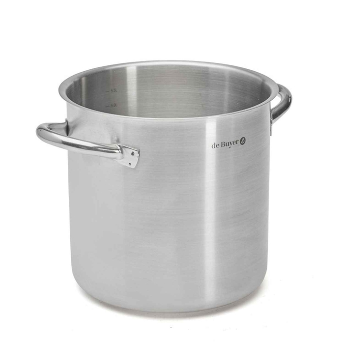 PANELA INOX Ø20CM 6.25L S/TAMPA PRIMAPPET 3507.20 - DE BUYER - 3011243507208