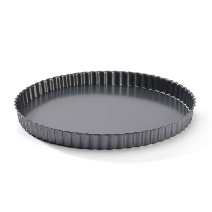 MOLDE TARTE CANELADA ANTIADERENTE Ø32CM - DE BUYER - 3011244706327