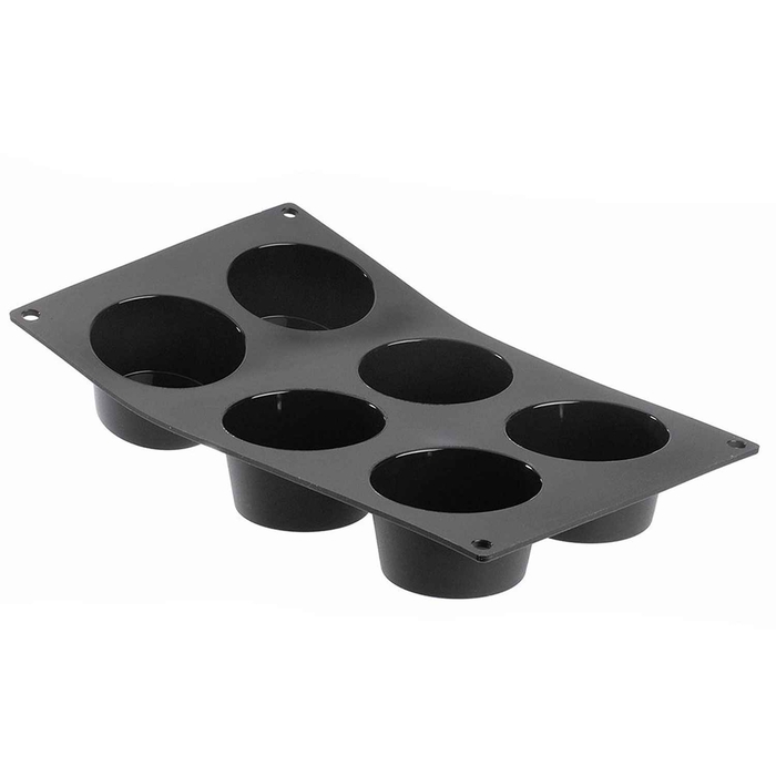 MOULFLEX SILICONE 6 MUFFINS 30X17.5CM - DE BUYER - 3011241962016