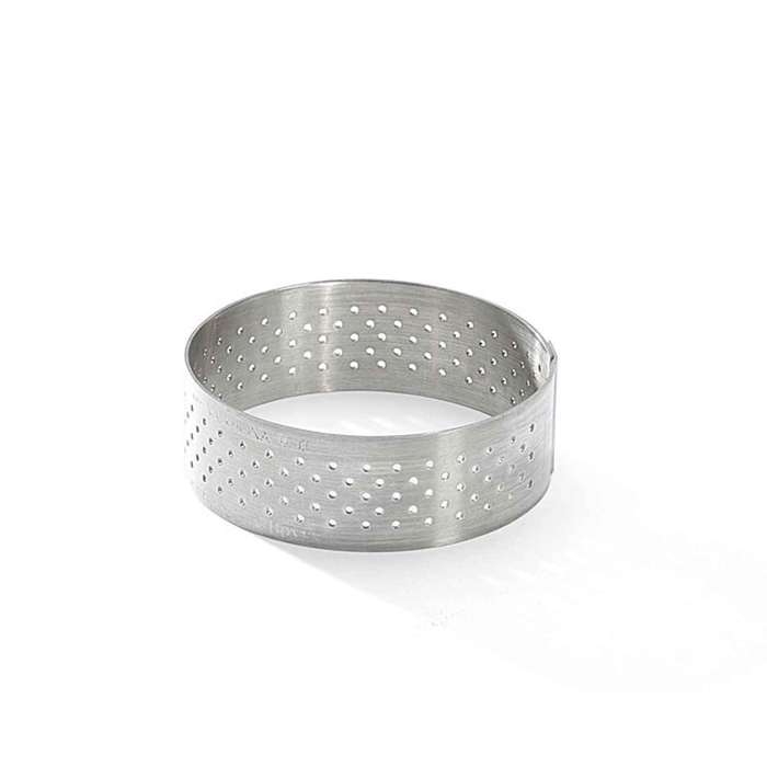 PERFORATED ROUND S.STEEL RING Ø5,5CM X H2CM - DE BUYER - 3011243099017