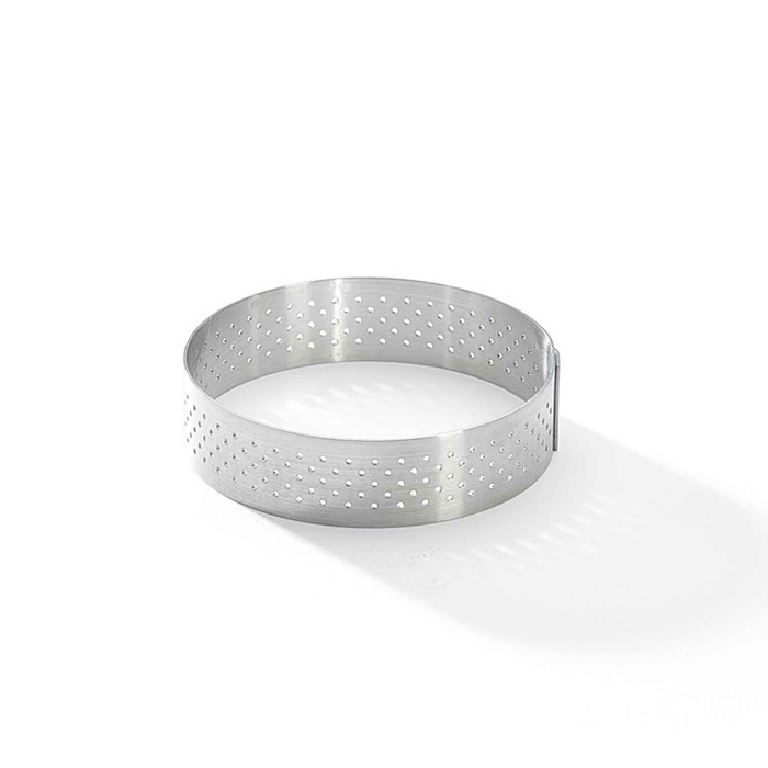 PERFORATED ROUND S. STEEL RING Ø7,5CM X H2CM - DE BUYER - 3011243099031