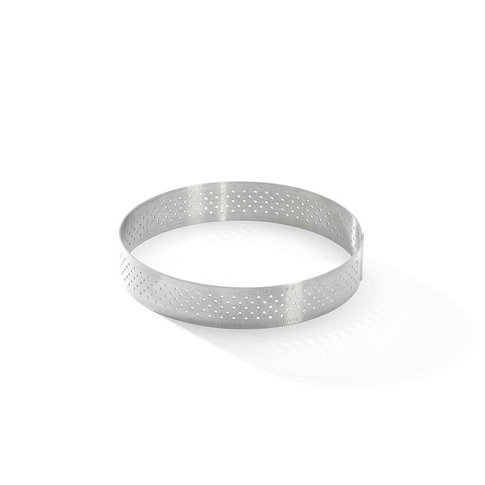 PERFORATED ROUND S.STEEL RING Ø10,5CM X H2CM - DE BUYER - 3011243099048