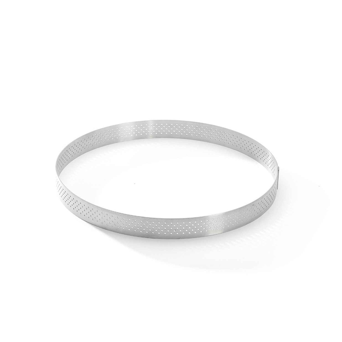 PERFORATED ROUND S.STEEL RING Ø20,5CM X H2CM - DE BUYER - 3011243099086