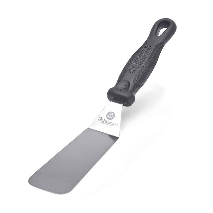CURVED BLADE RIGHT SPATULA 12CM  - DE BUYER - 3011244236008