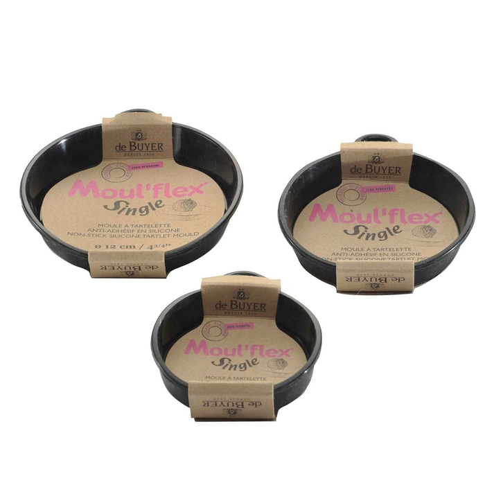 TARTLE SILICONE MOULD 12CM - DE BUYER - 3011241980126