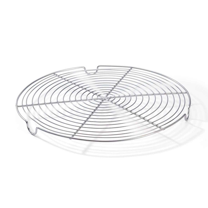 ROUND STAINLESS STEEL GRATE WITH FEET 28CM - DE BUYER - 3011240237283